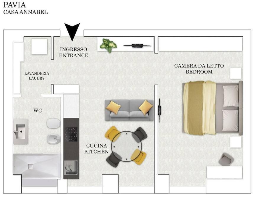 Casa Annabel Lejlighed Pavia Eksteriør billede